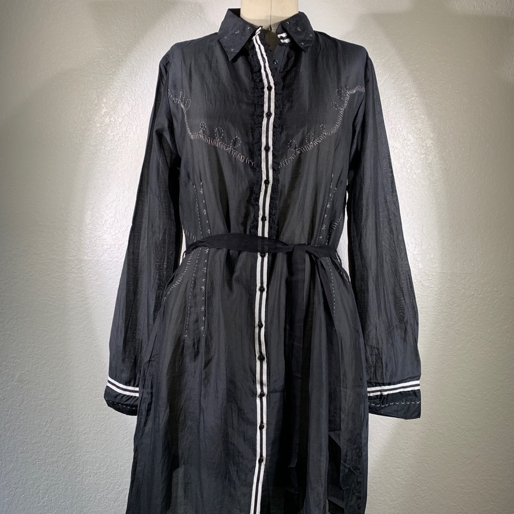 Pete & Greta by Johnny Was Billings Tuxedo Shirt M NWT